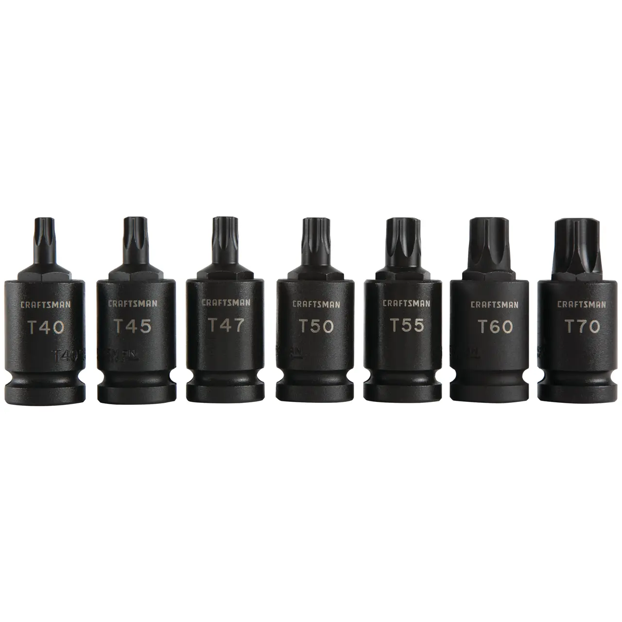 1/2-in Drive Torx Bit Impact Socket Set (7 pc)