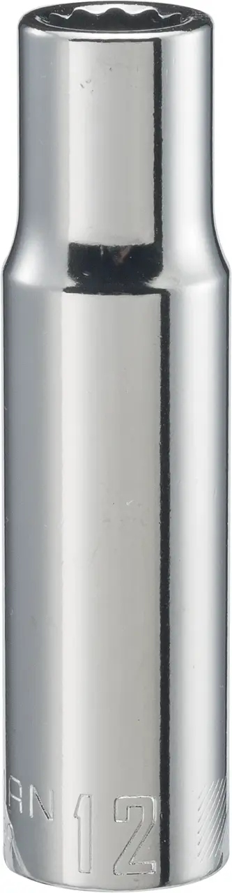 1/2-in Drive 12-mm 12-Point Metric Deep Socket