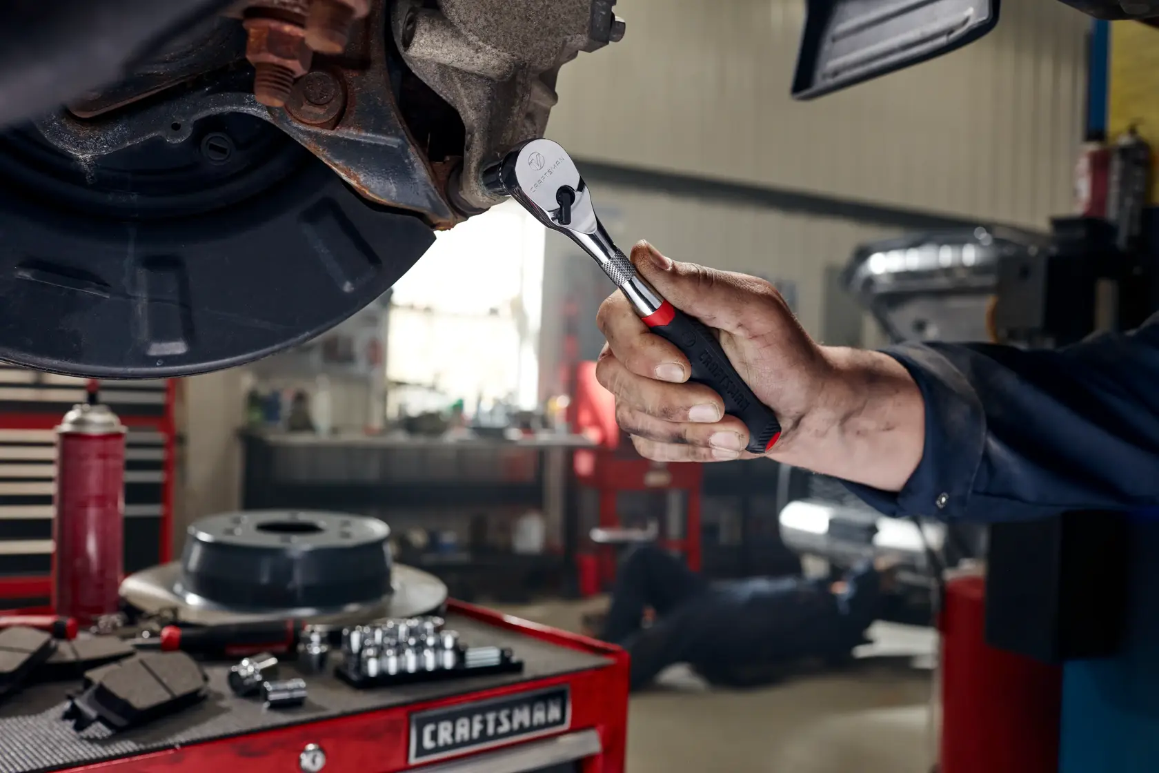 View of CRAFTSMAN Ratchets  being used by consumer