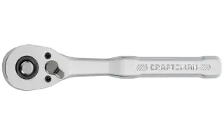 CRAFTSMAN 1/4" Drive 72 Tooth Low Profile Ratchet view 1