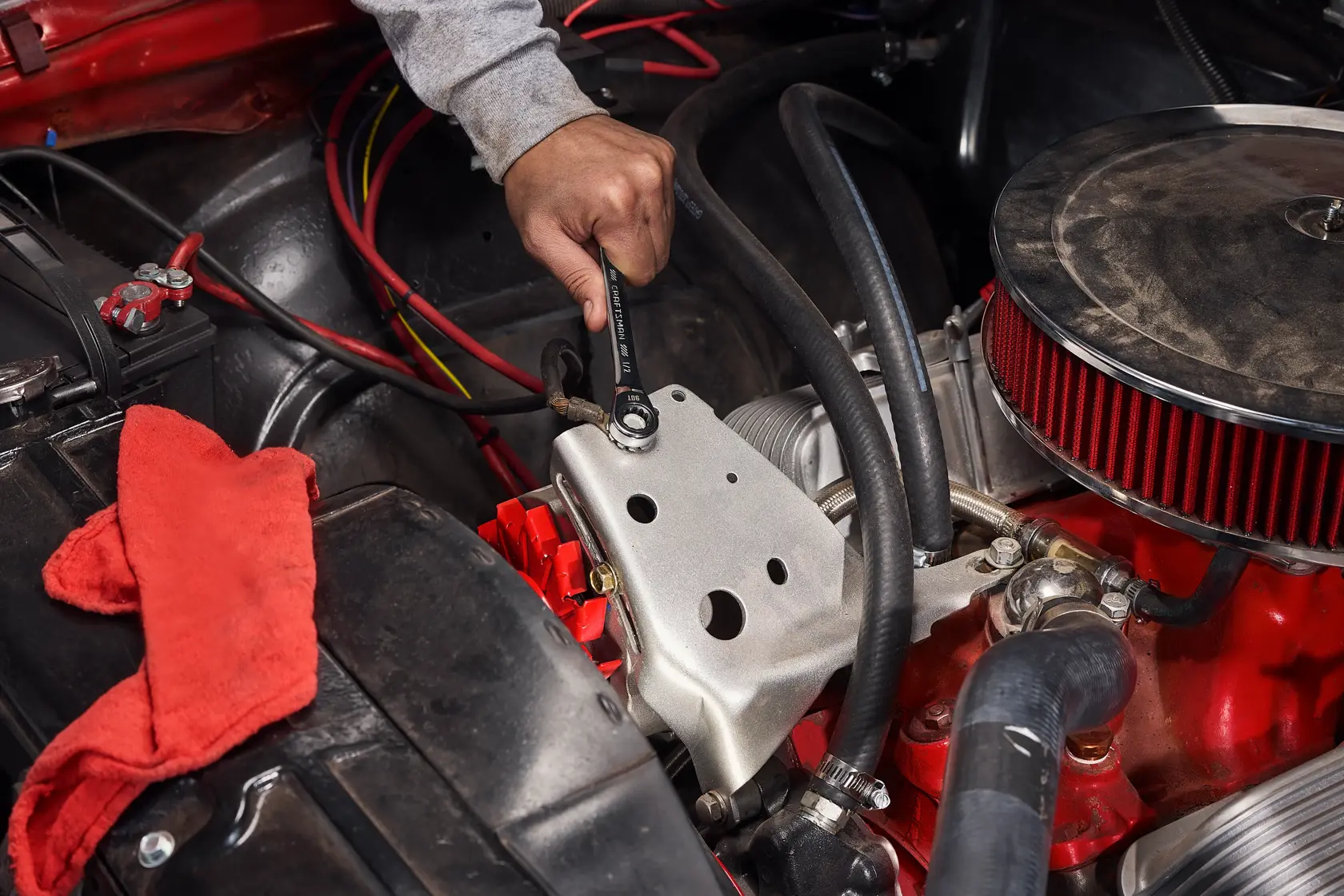 CRAFTSMAN® Best Cost Ratcheting Wrenches automotive work