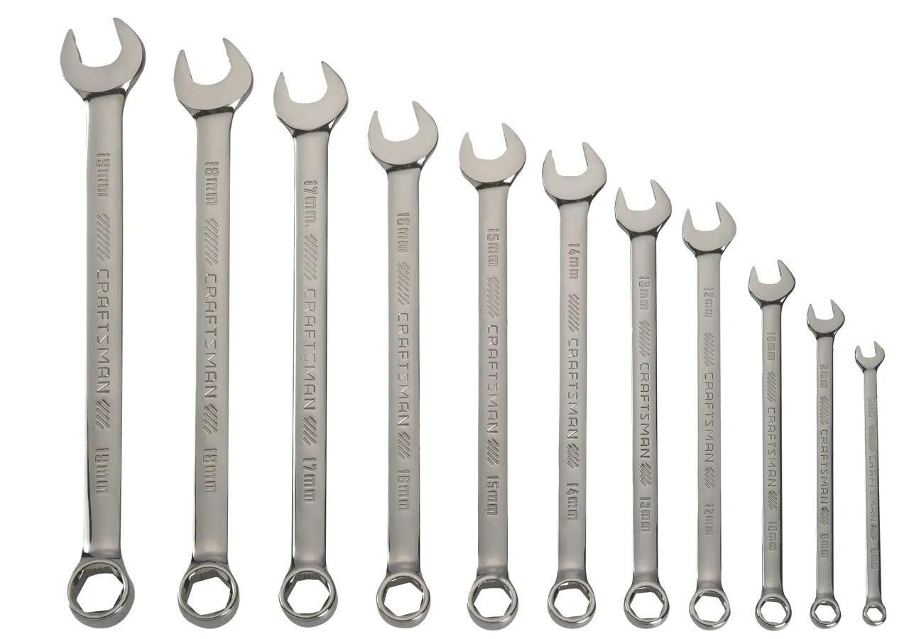 11pc OVERDRIVE MM Wrench Set