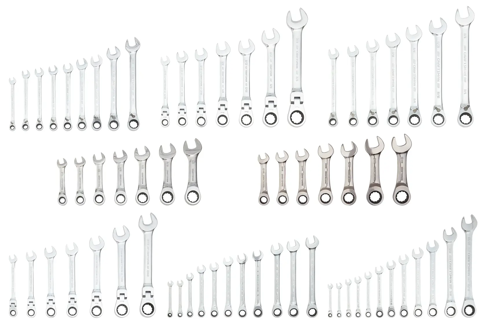 View of CRAFTSMAN Wrenches: Ratchet on white background