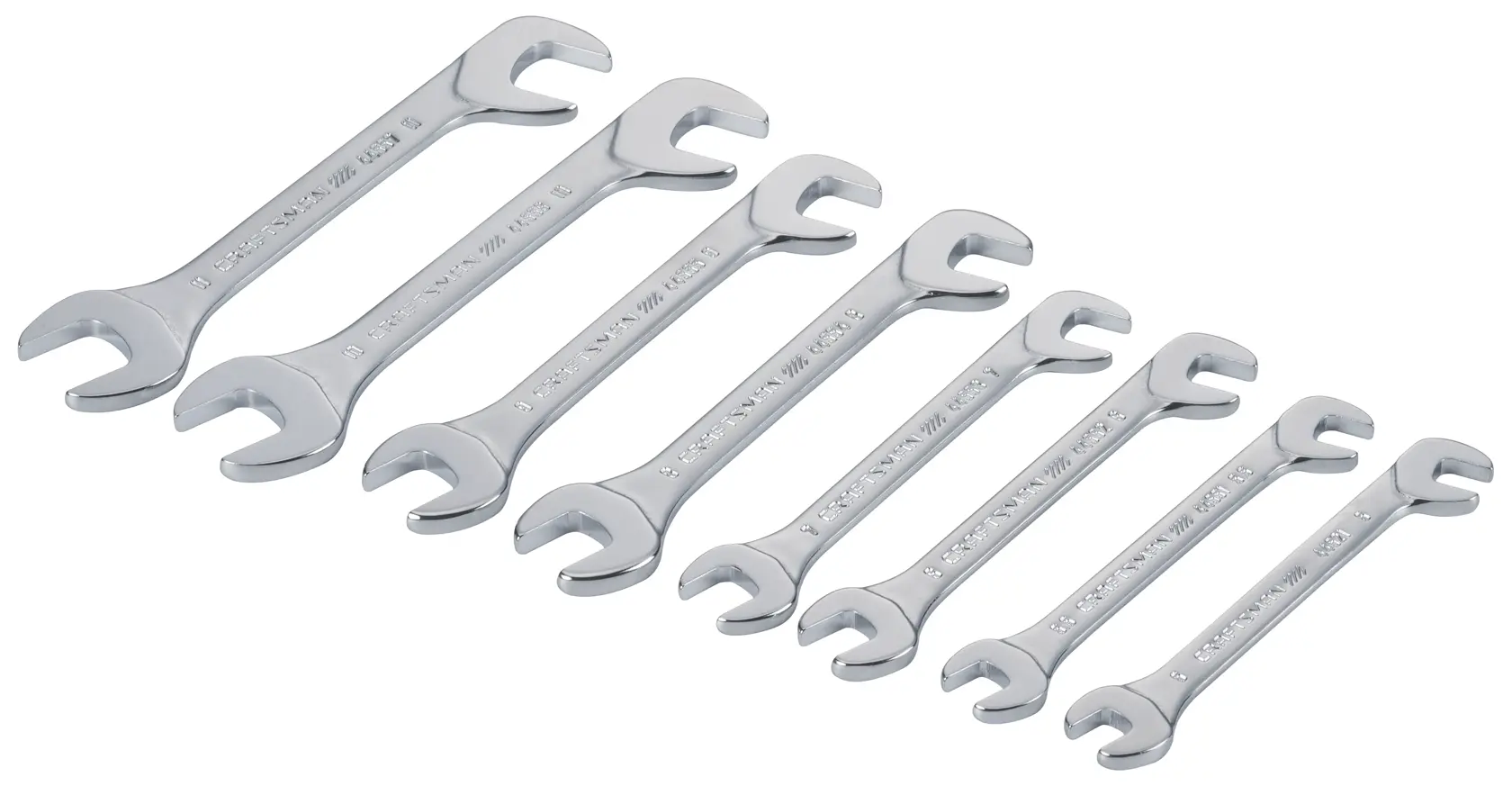 View of CRAFTSMAN Wrenches on white background