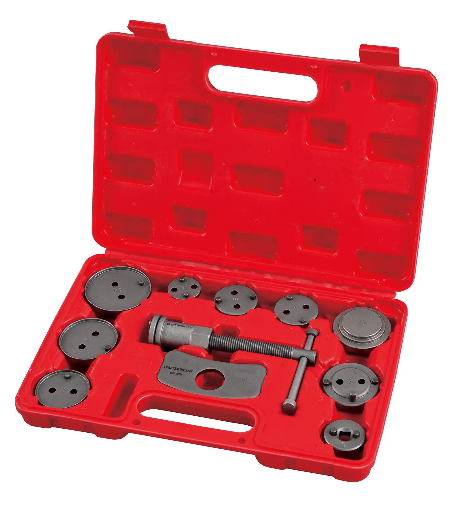 11pc Brake Caliper Service Kit in case on white background