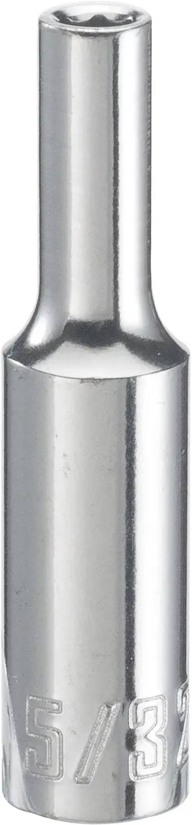 1/4-in Drive 5/32-in 12-Point Standard (SAE) Shallow Socket