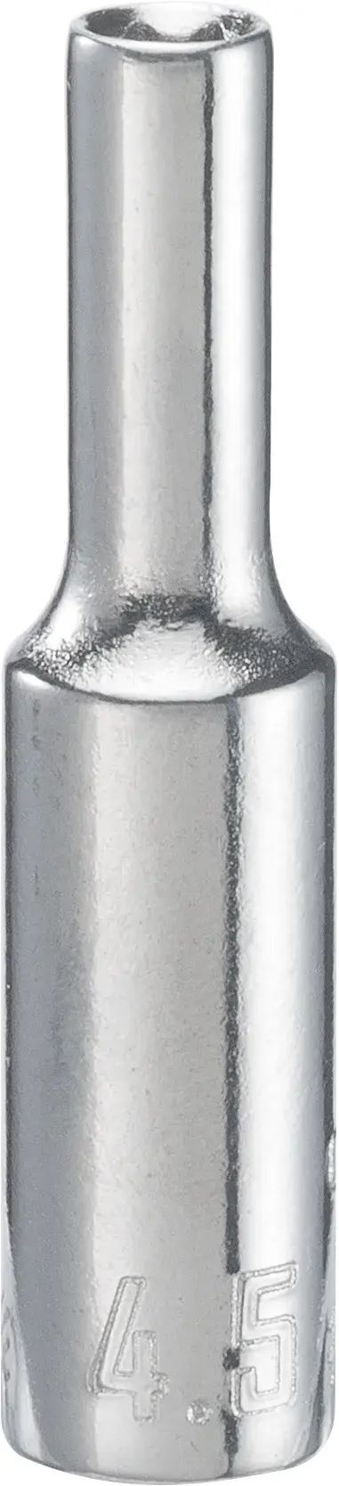1/4-in Drive 4.5-mm 6-Point Metric Deep Socket