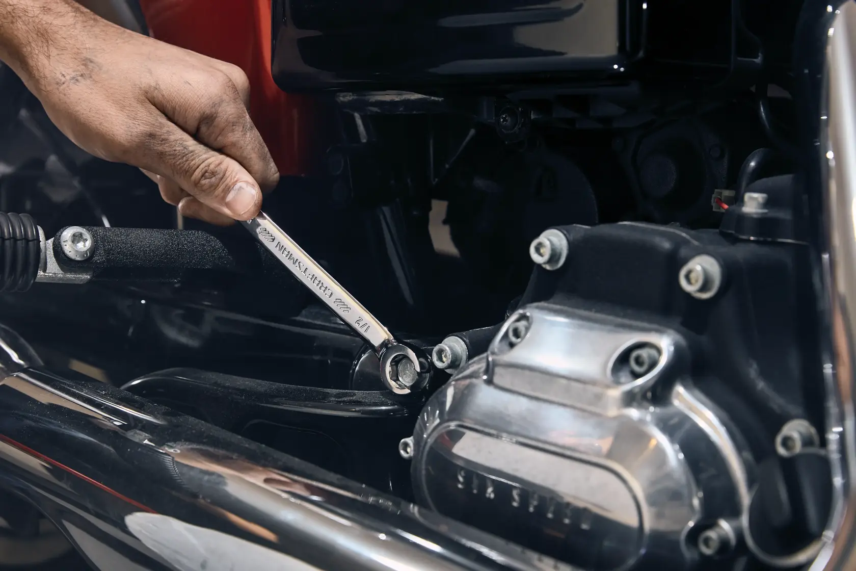 View of CRAFTSMAN Wrenches: Flare Nut being used by consumer