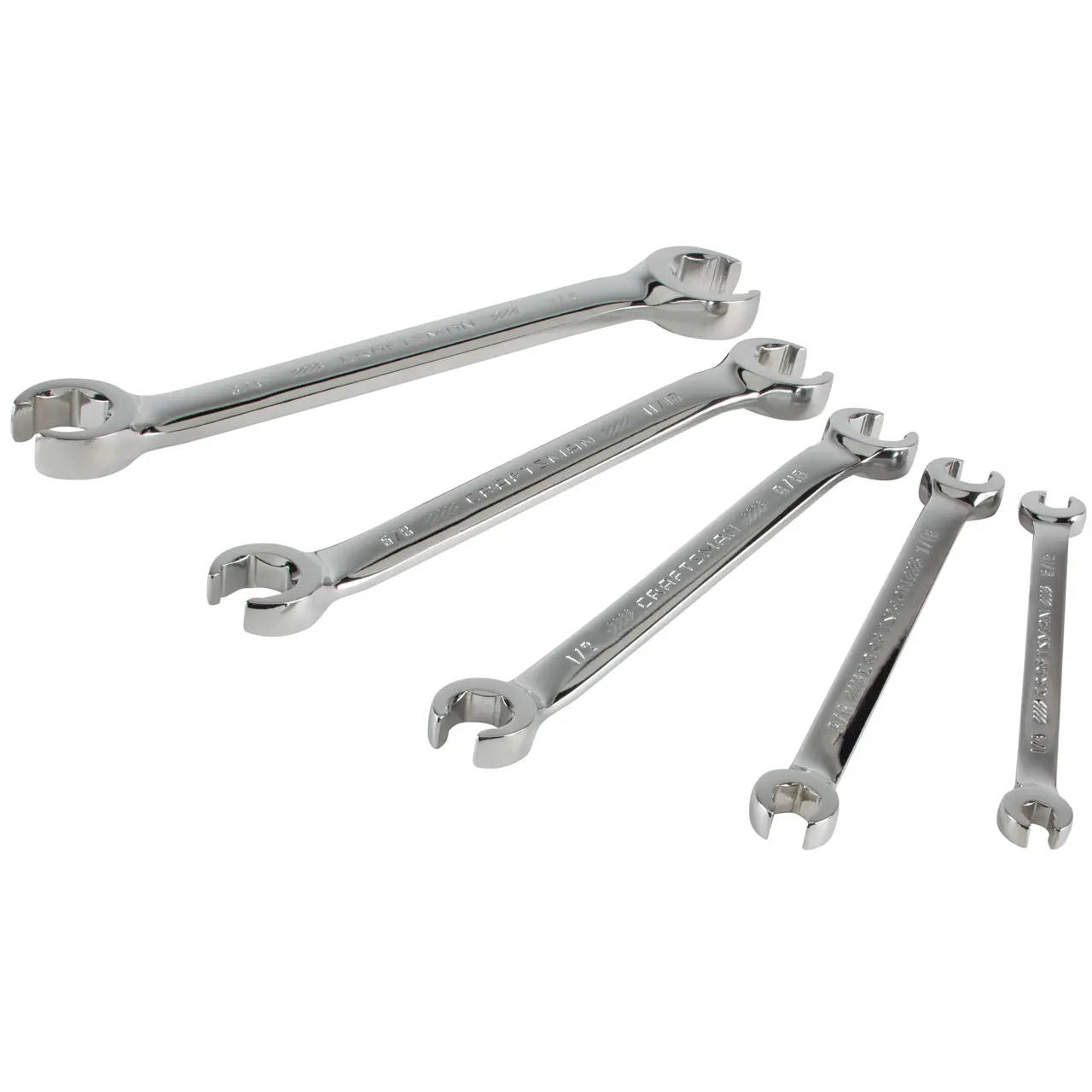 CRAFTSMAN® Standard (SAE) Flare Nut Wrench Set (5-piece)