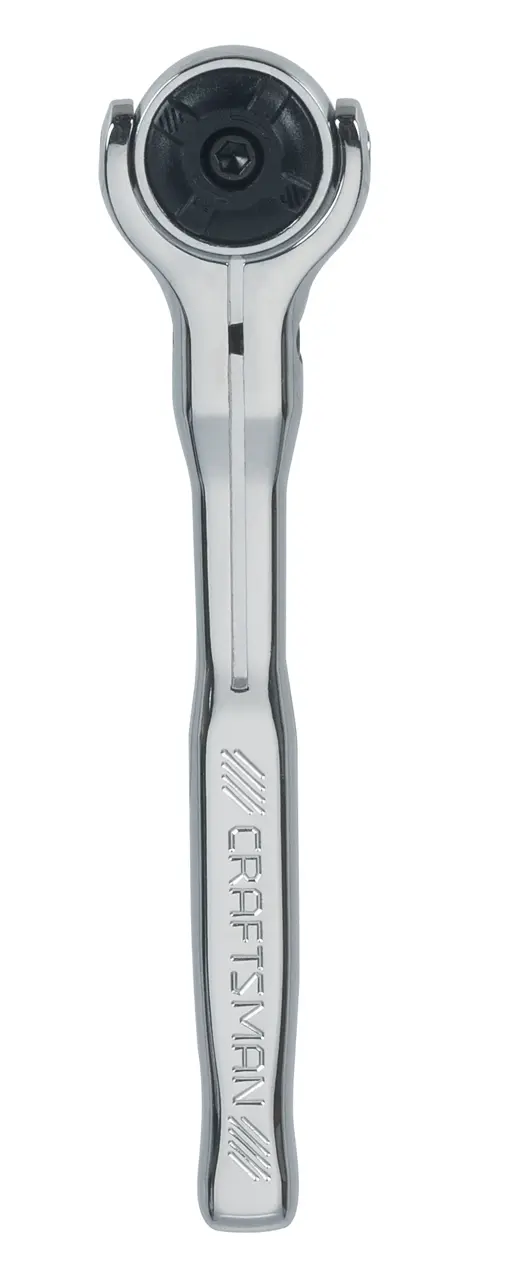1/4-in Drive 72 Tooth Swivel Head Ratchet