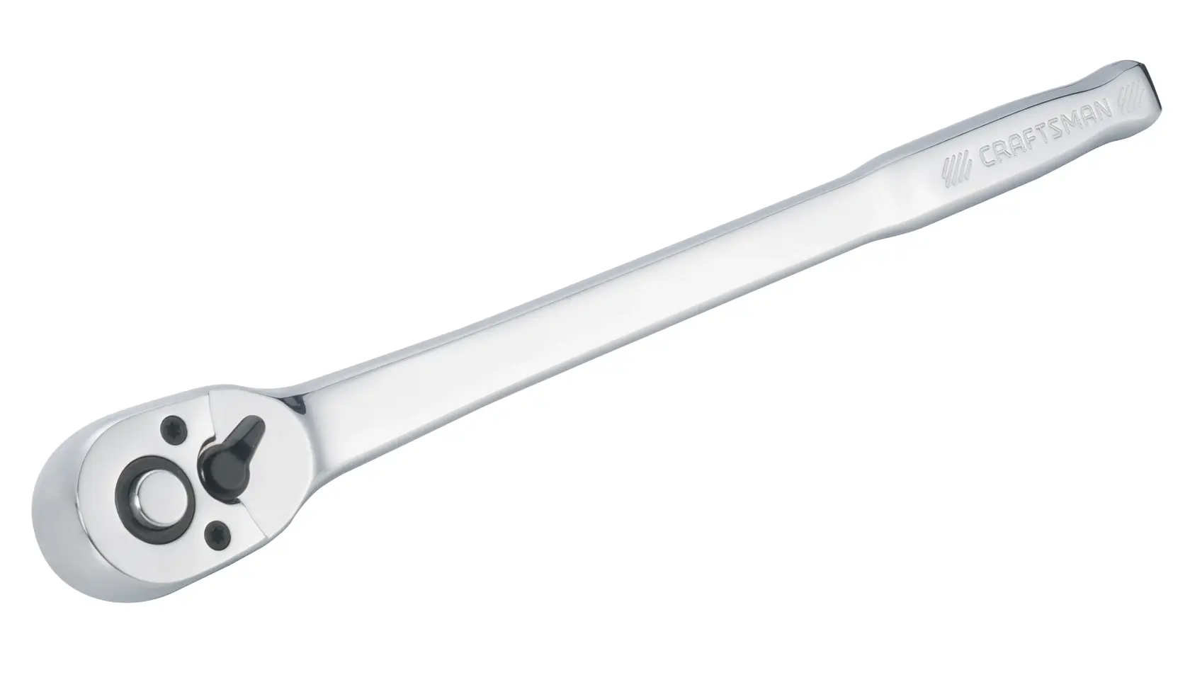 View of CRAFTSMAN Ratchets on white background