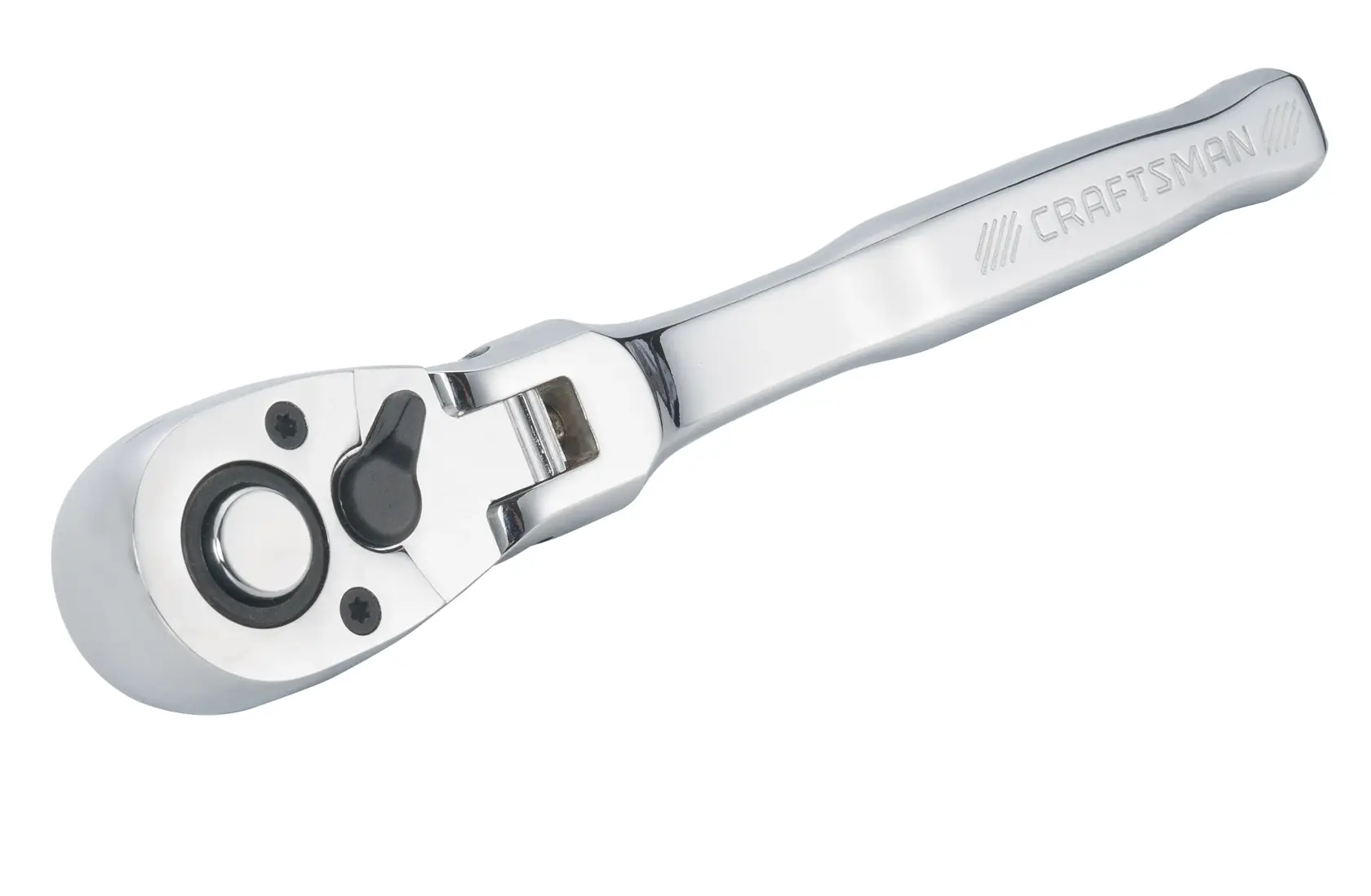 View of CRAFTSMAN Ratchets on white background