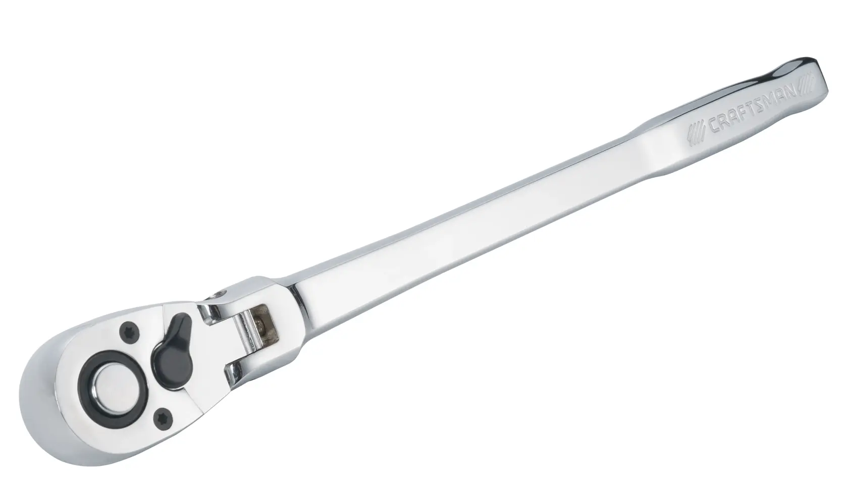 View of CRAFTSMAN Ratchets on white background
