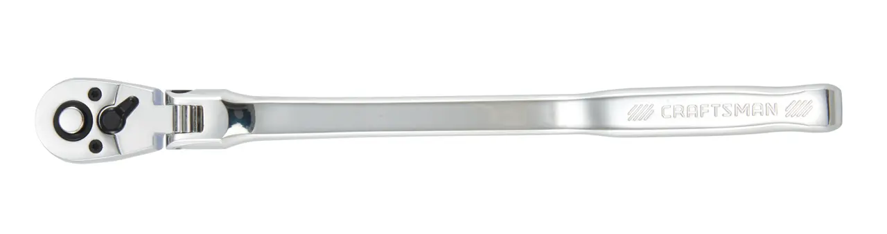 3/8 in Drive Bent-Handle Flex-Head Ratchet