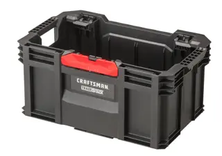 CRAFTSMAN TRADESTACK Tool Crate at three-quarter turn