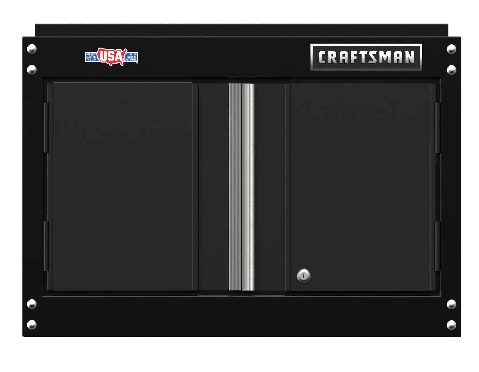 CRAFTSMAN 28-in wide by 18-in high storage wall cabinet straight forward view