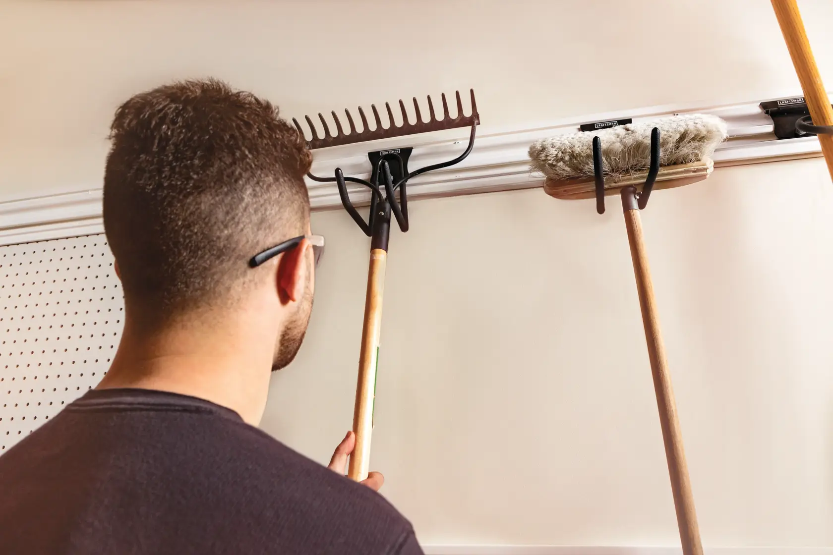 View of CRAFTSMAN Accessories: Metal Storage  being used by consumer