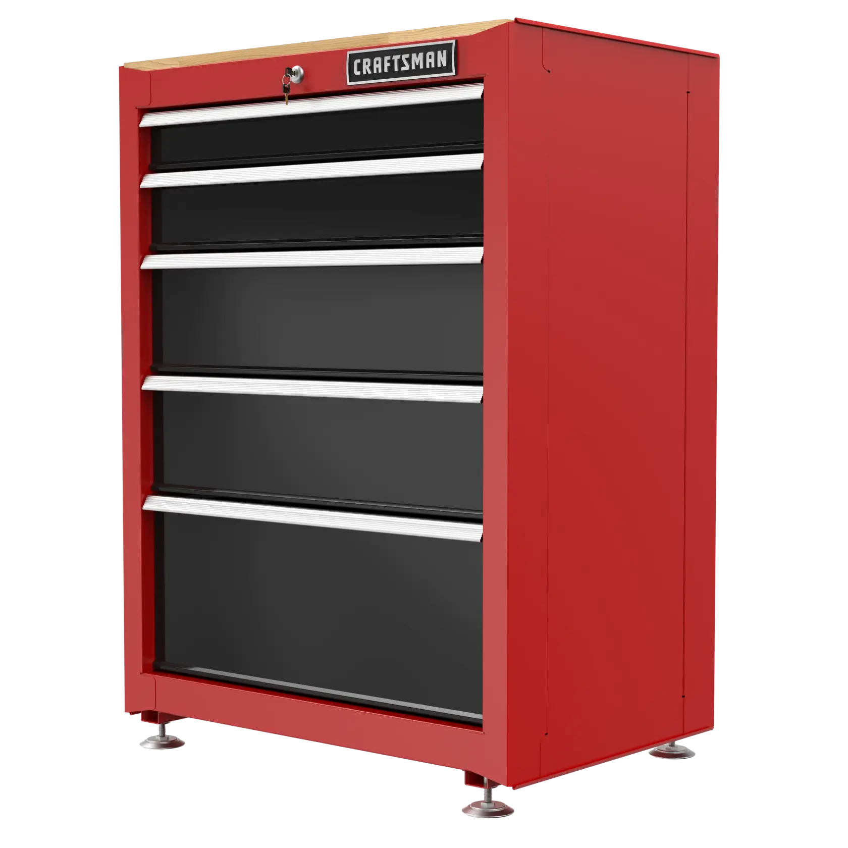 cabinet moved to a 3/4 angle to the left