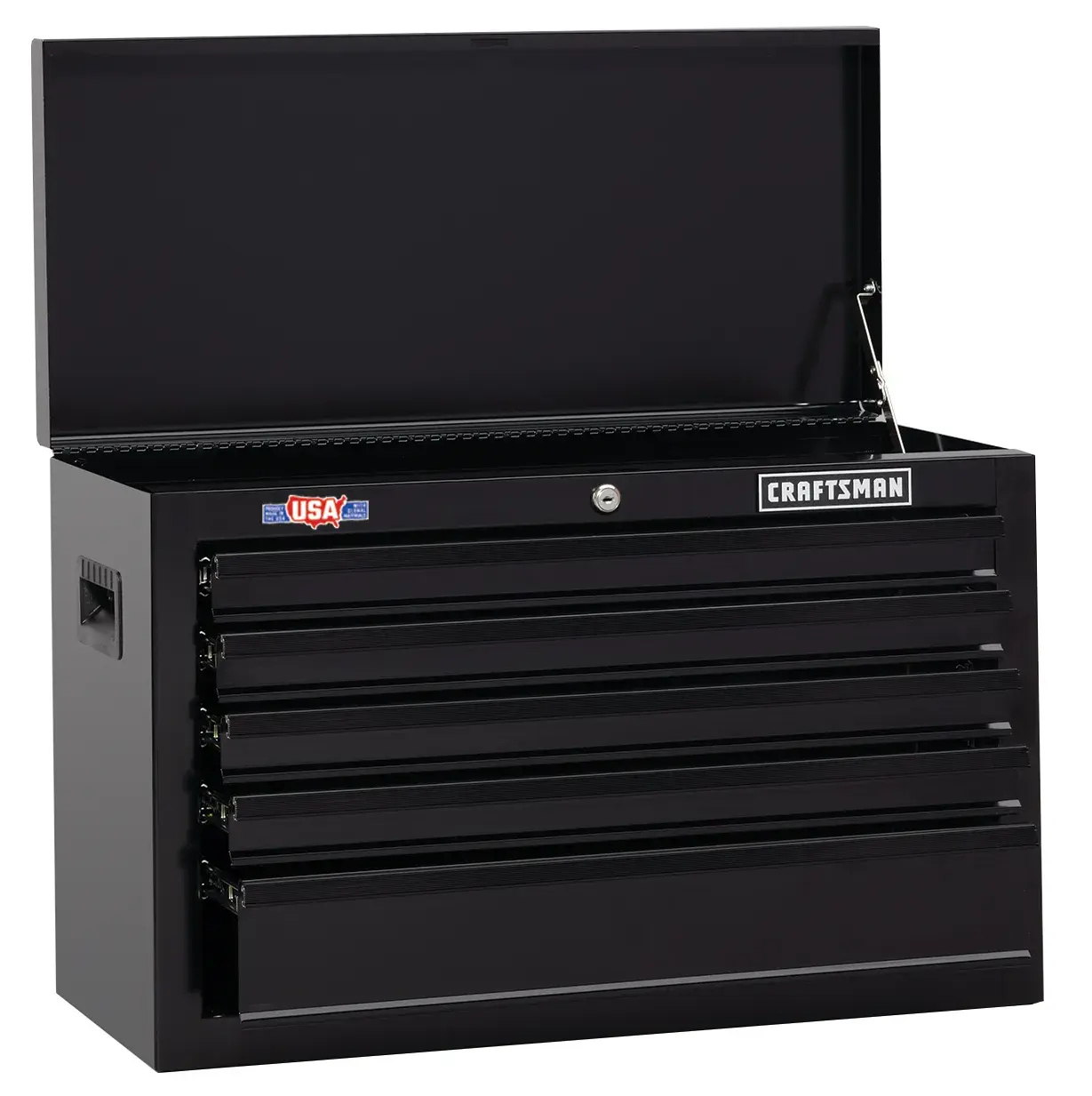S1000 Series 26-in 5-Drawer Steel Tool Chest (Black)