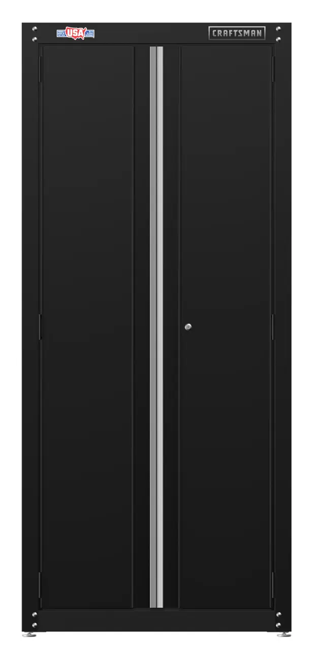 CRAFTSMAN 32-in wide storage cabinet straight forward view