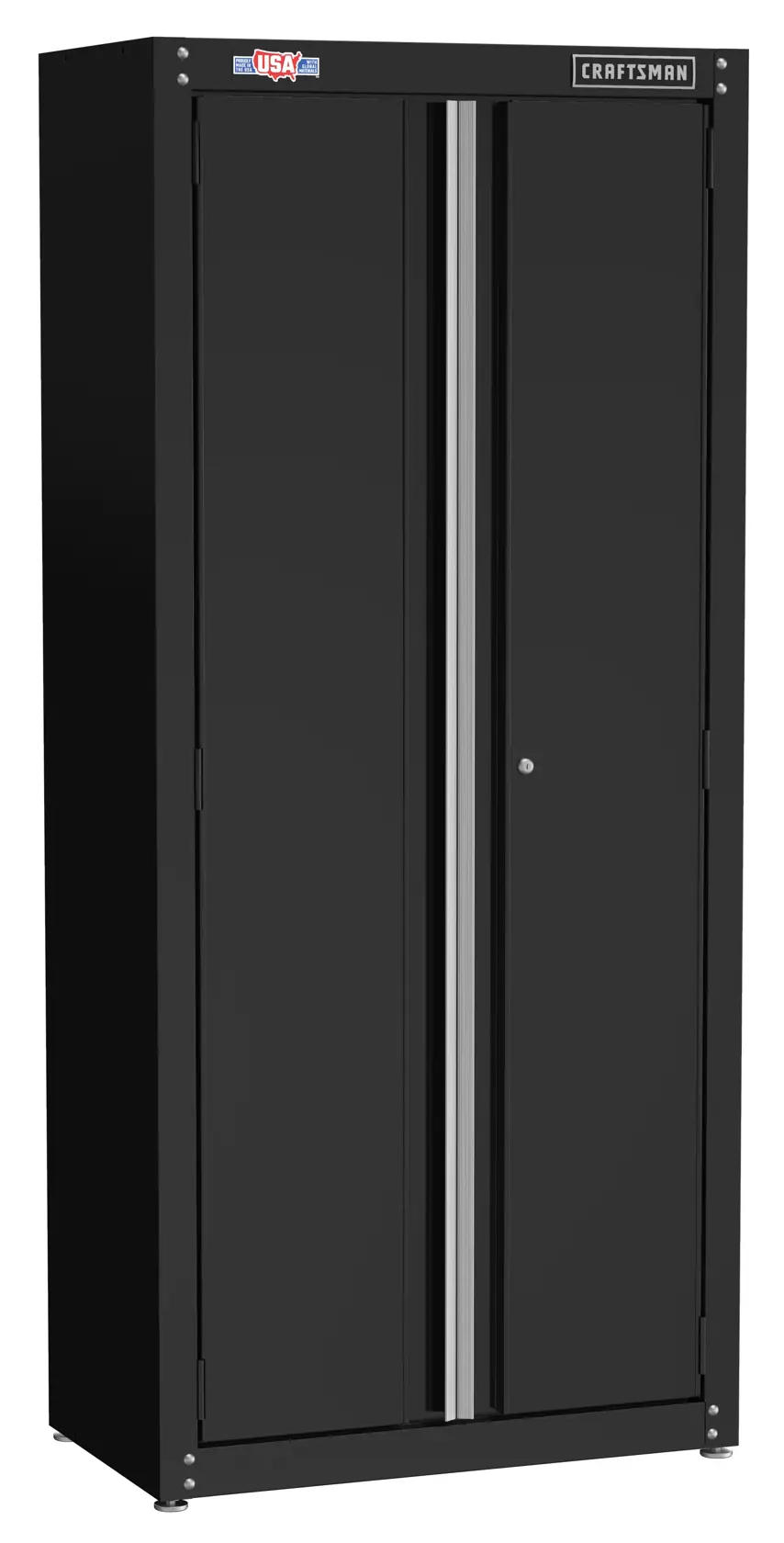 CRAFTSMAN 32-in wide storage cabinet angled view