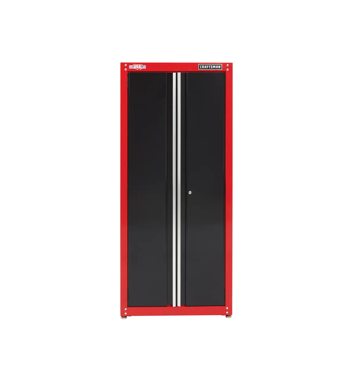 32-in Steel Freestanding Garage Storage Tool Cabinet (Red)