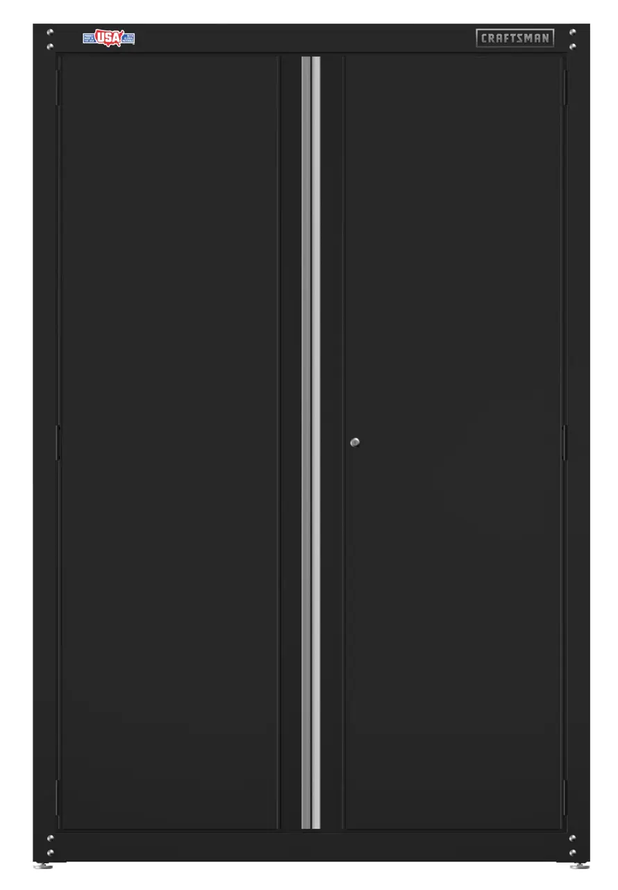 CRAFTSMAN 48-in wide storage cabinet straight forward view