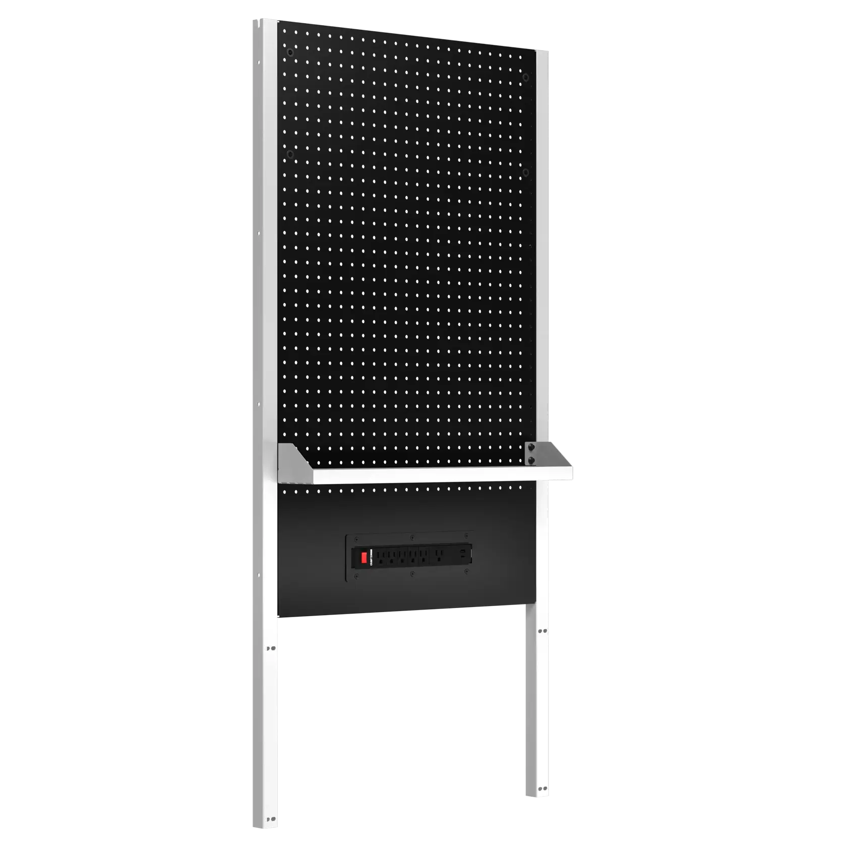 Pegboard Panel (White/Gray)
