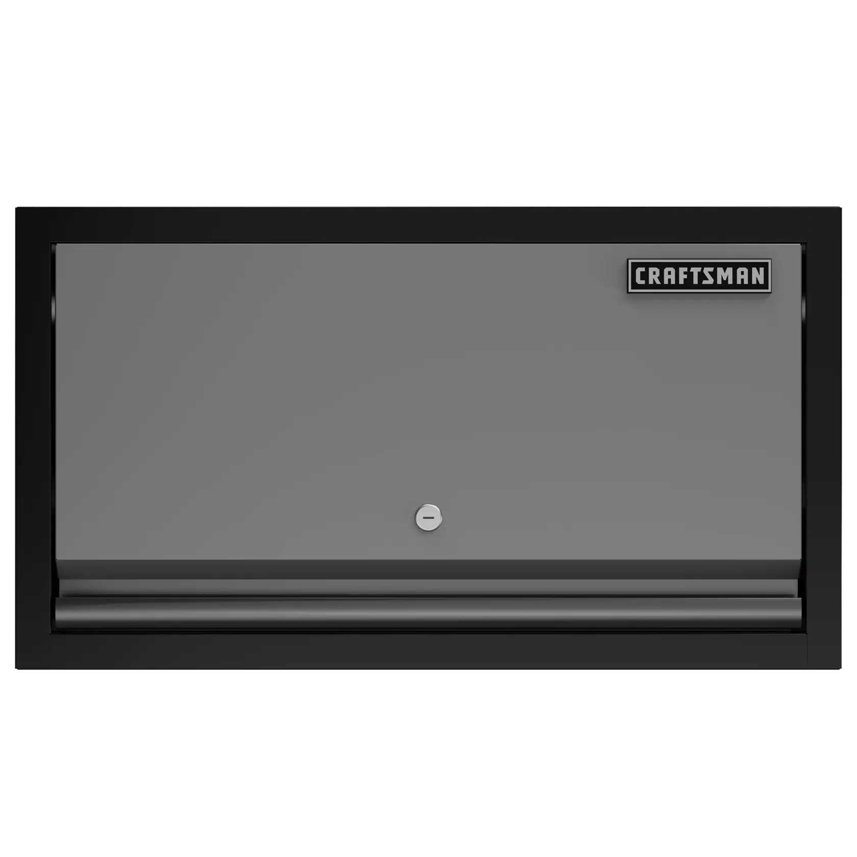 Welded 1-Door Wall Cabinet (Black/Gray)