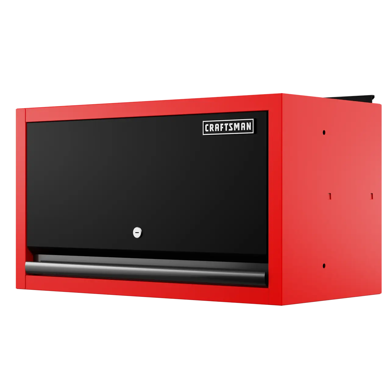 Welded 1-Door Wall Cabinet (Red/Black)