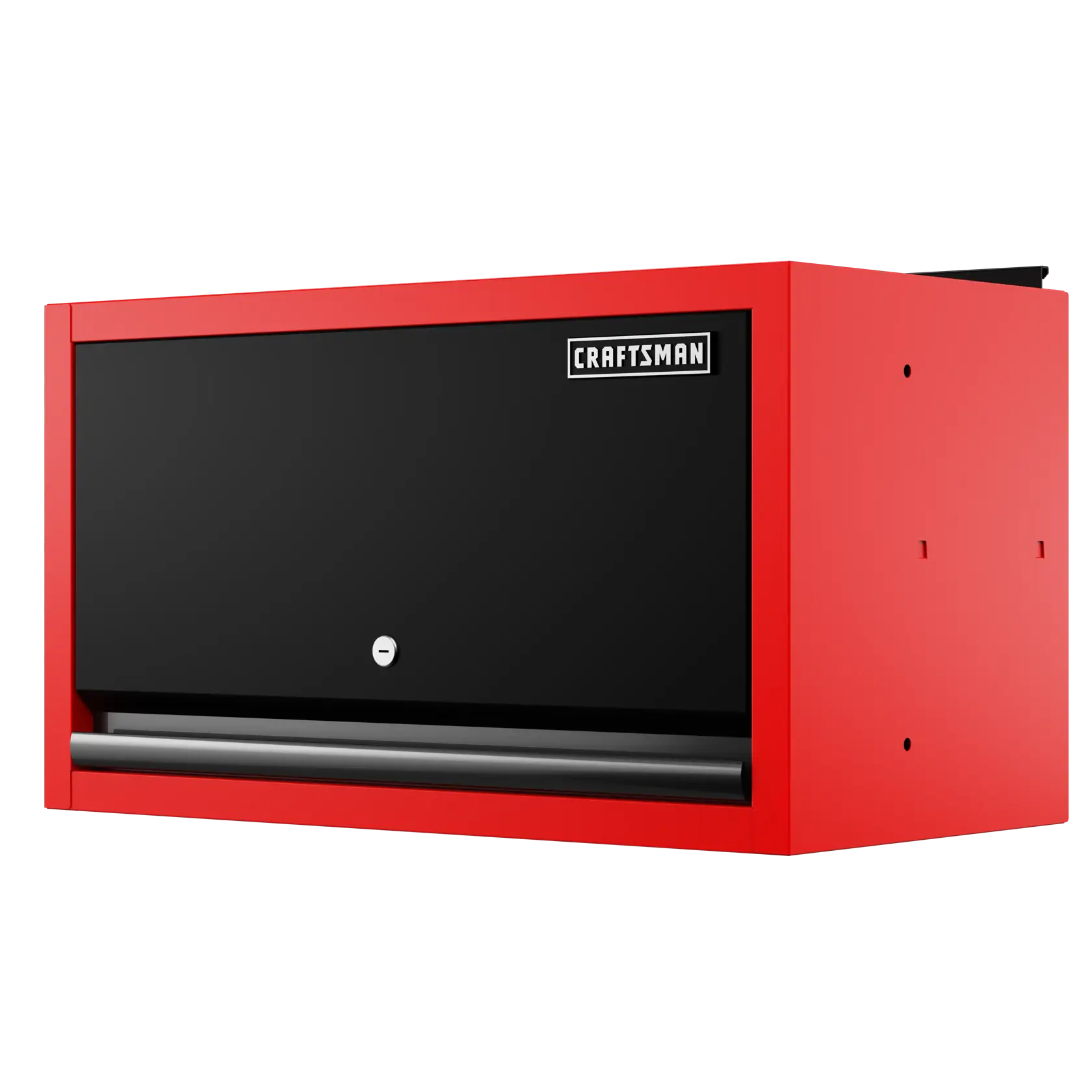 Welded 1-Door Wall Cabinet (Red/Black)