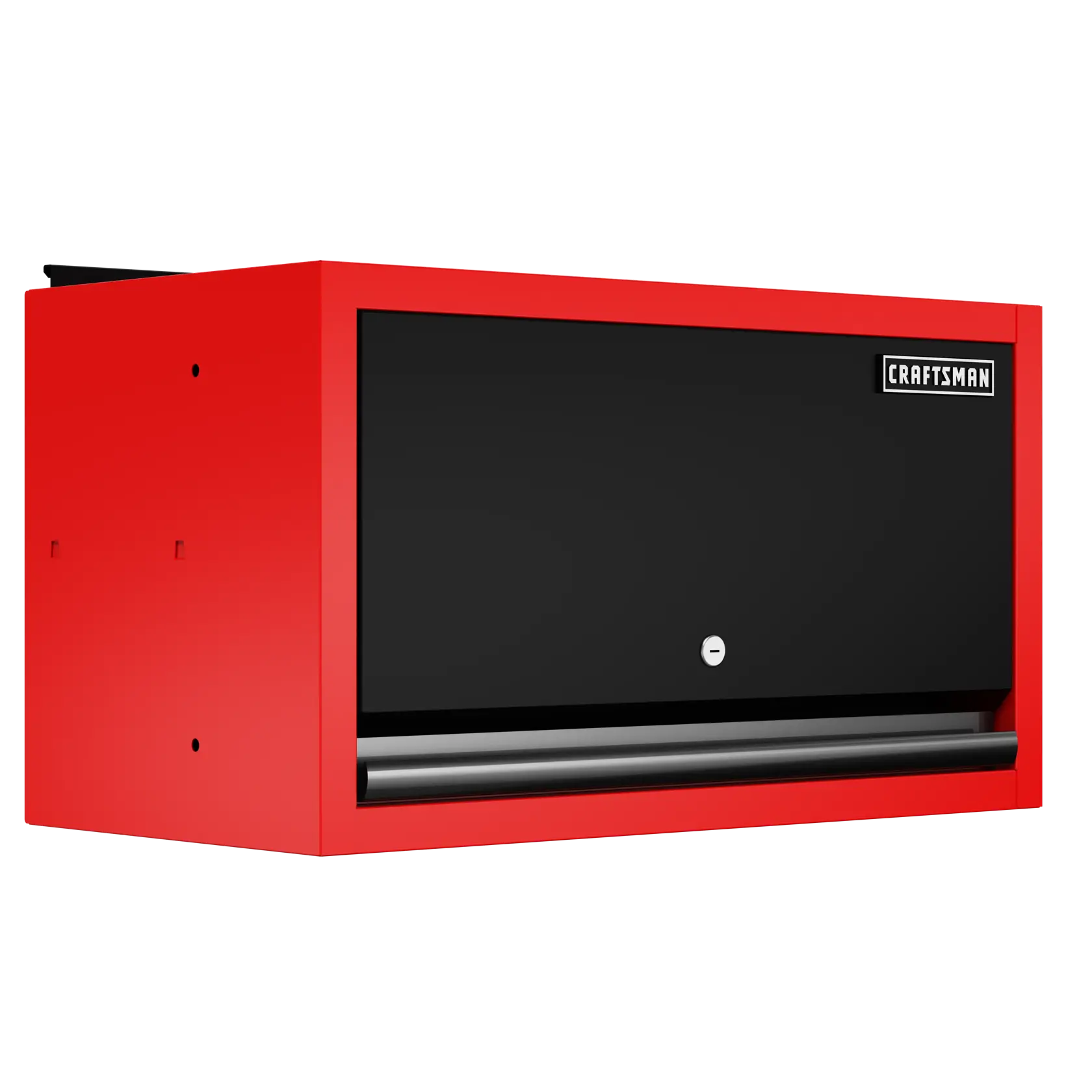 Welded 1-Door Wall Cabinet (Red/Black)