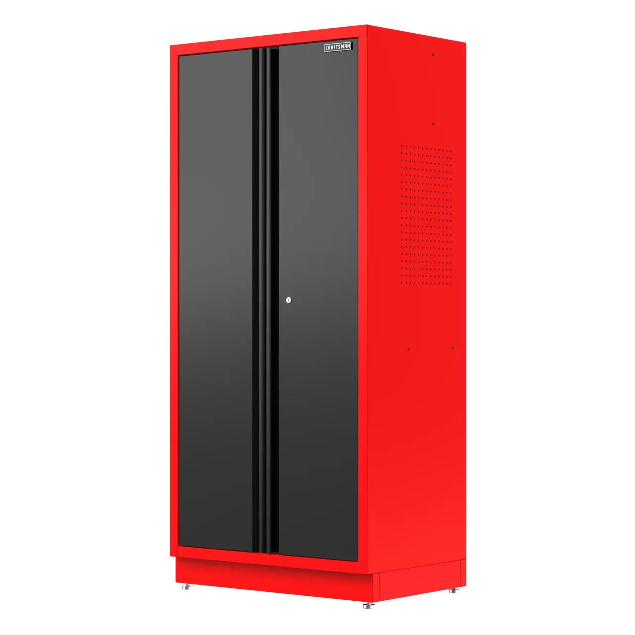 Welded Floor Cabinet (Red/Black)