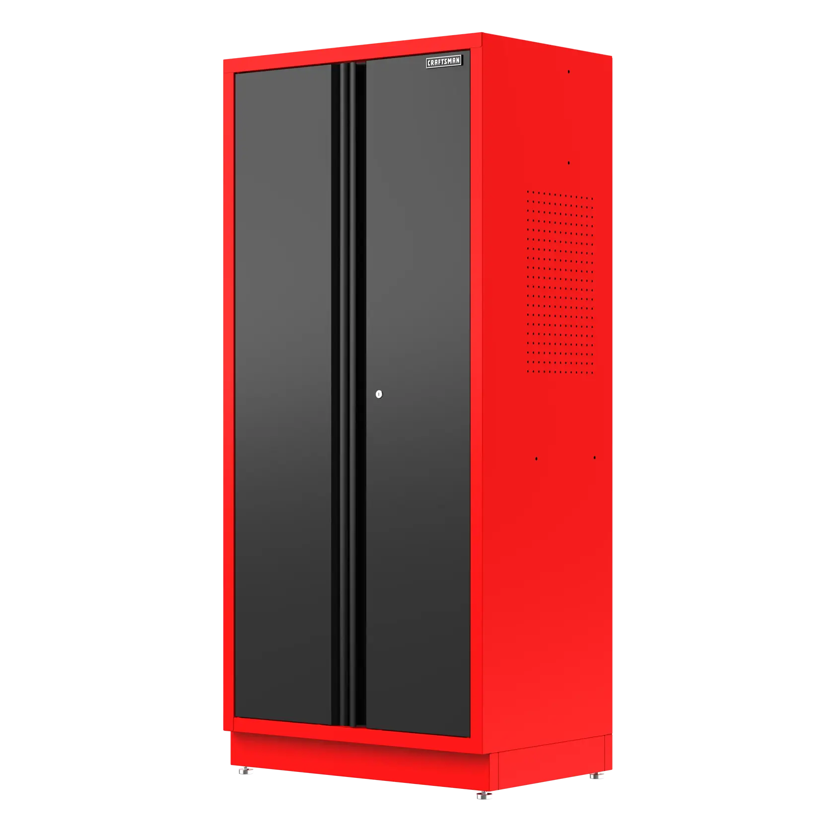 Welded Floor Cabinet (Red/Black)