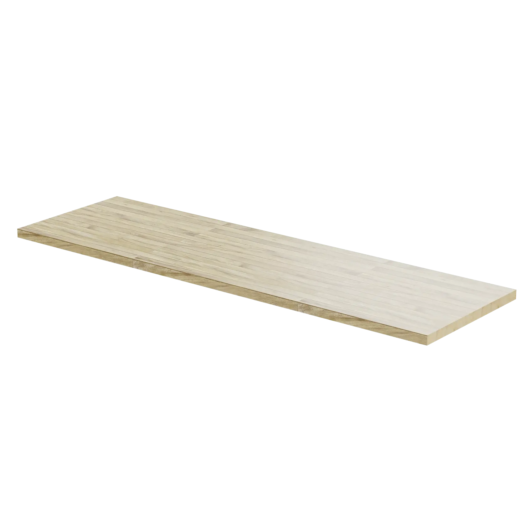 79.5 in. Butcher Block Work Surface