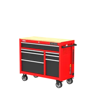 41 inch 7 drawer workstation.