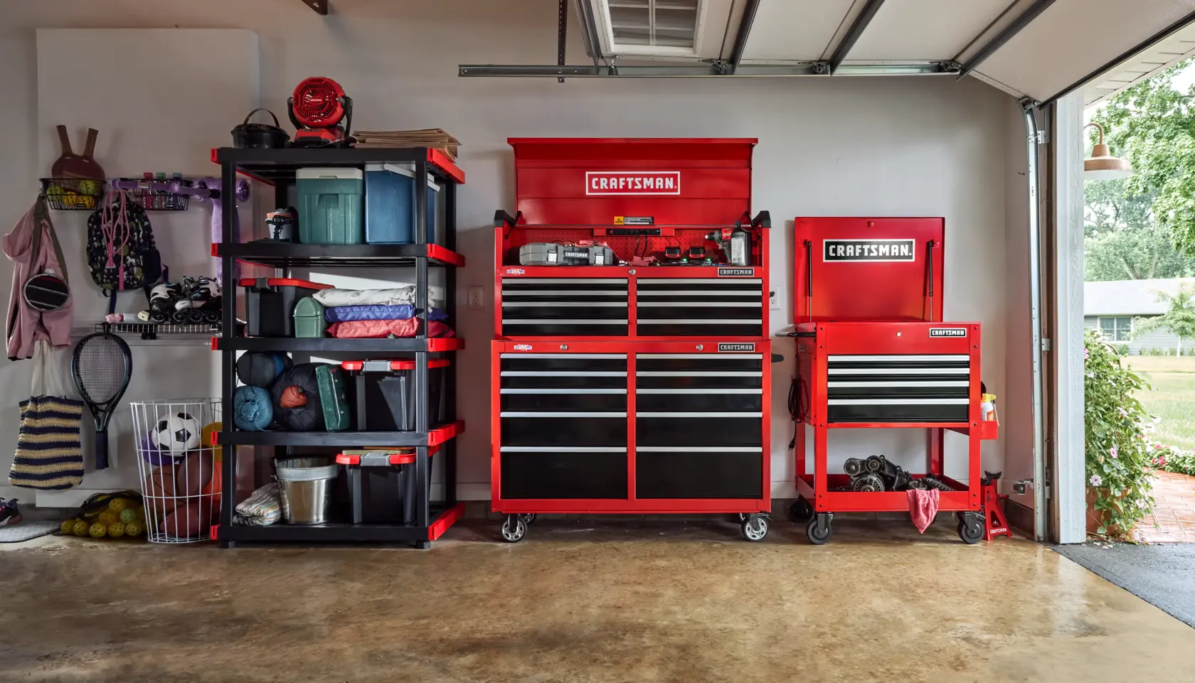 ® CRAFTSMAN S2000 Series 52-Inch 8-Drawer Tool Chest (Red)