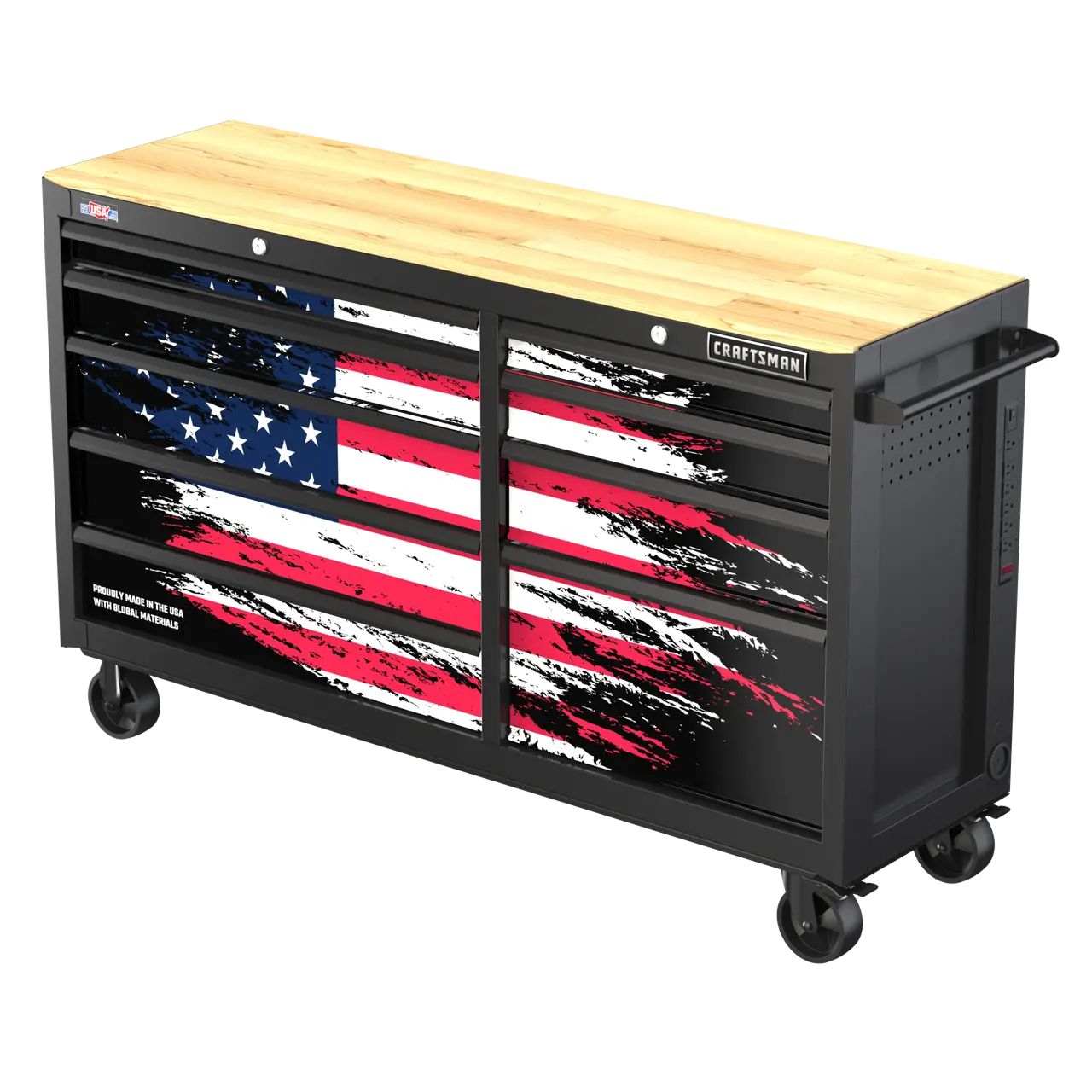 CRAFTSMAN® 6' Patriotic Workbench on white background
