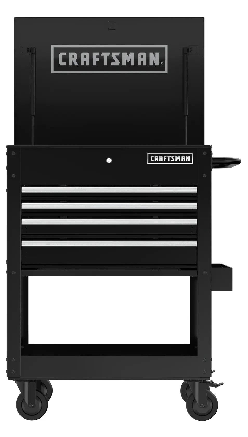 CRAFTSMAN Utility Cart Black Front View