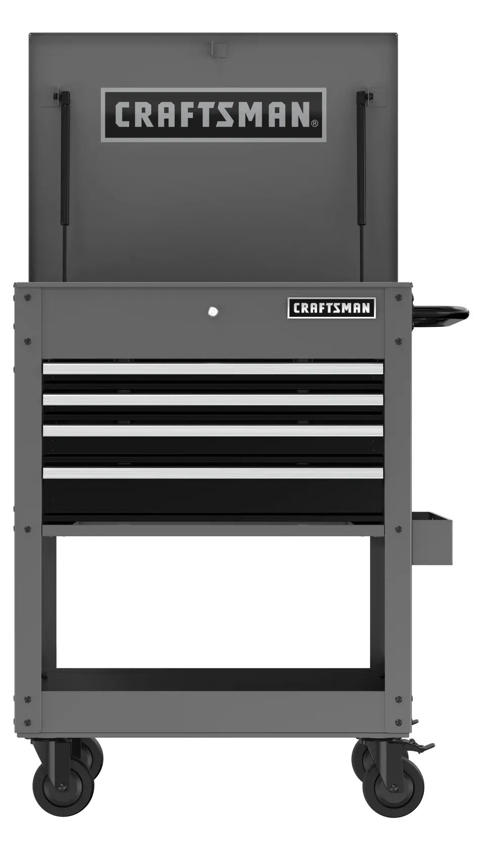 CRAFTSMAN Utility Cart Gray Front View