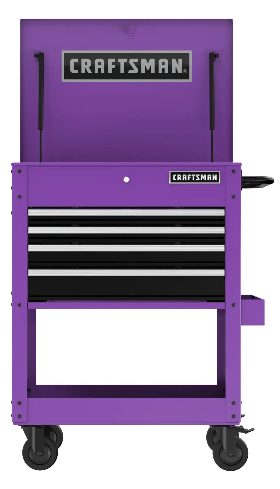 CRAFTSMAN Utility Cart Purple Front View