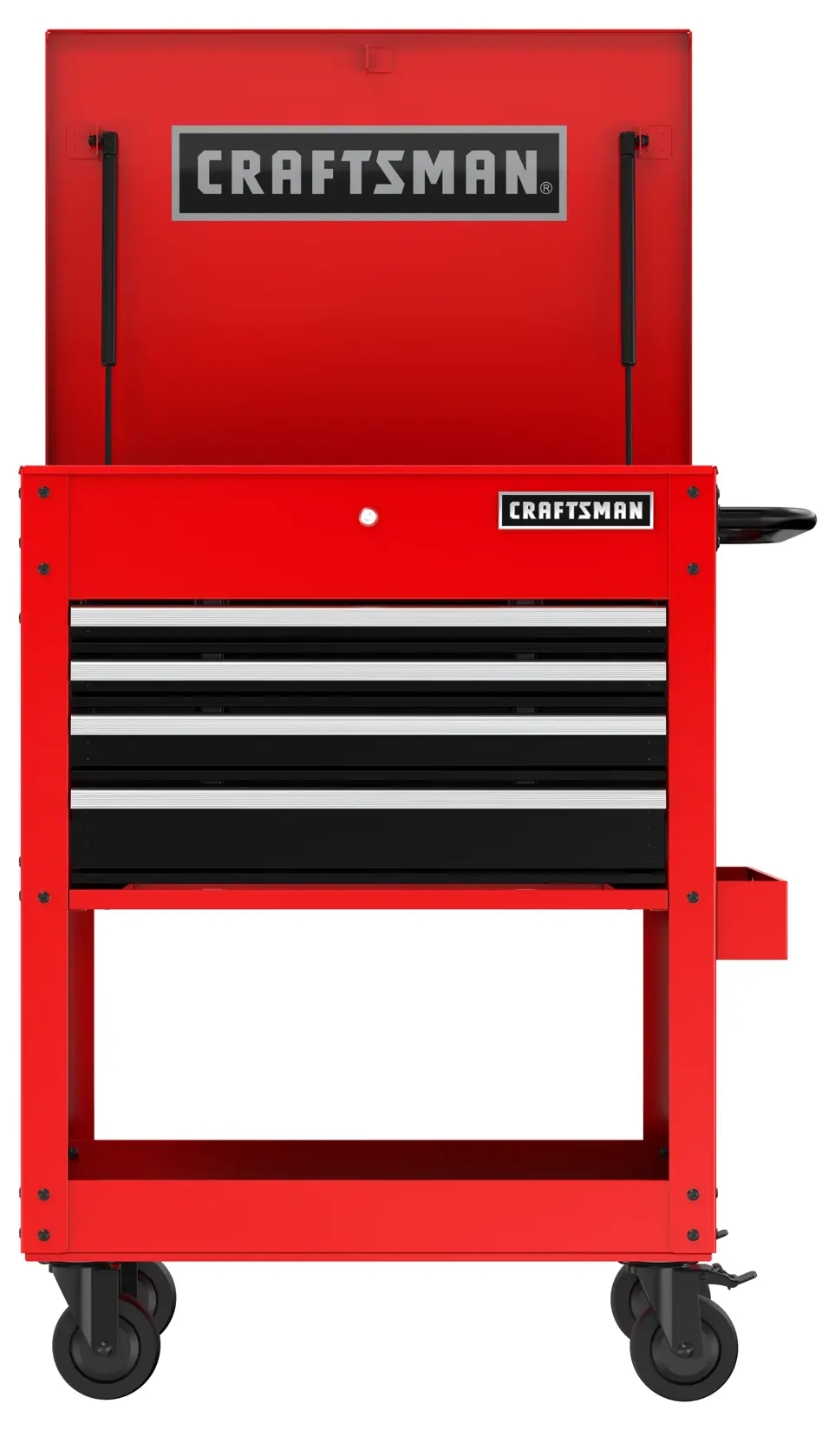 CRAFTSMAN Utility Cart Red Front View