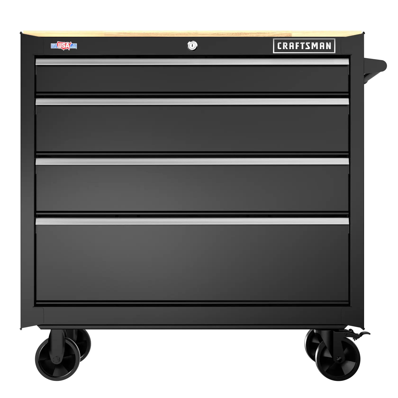 CRAFTSMAN 37" Workstation - Black  Front Profile