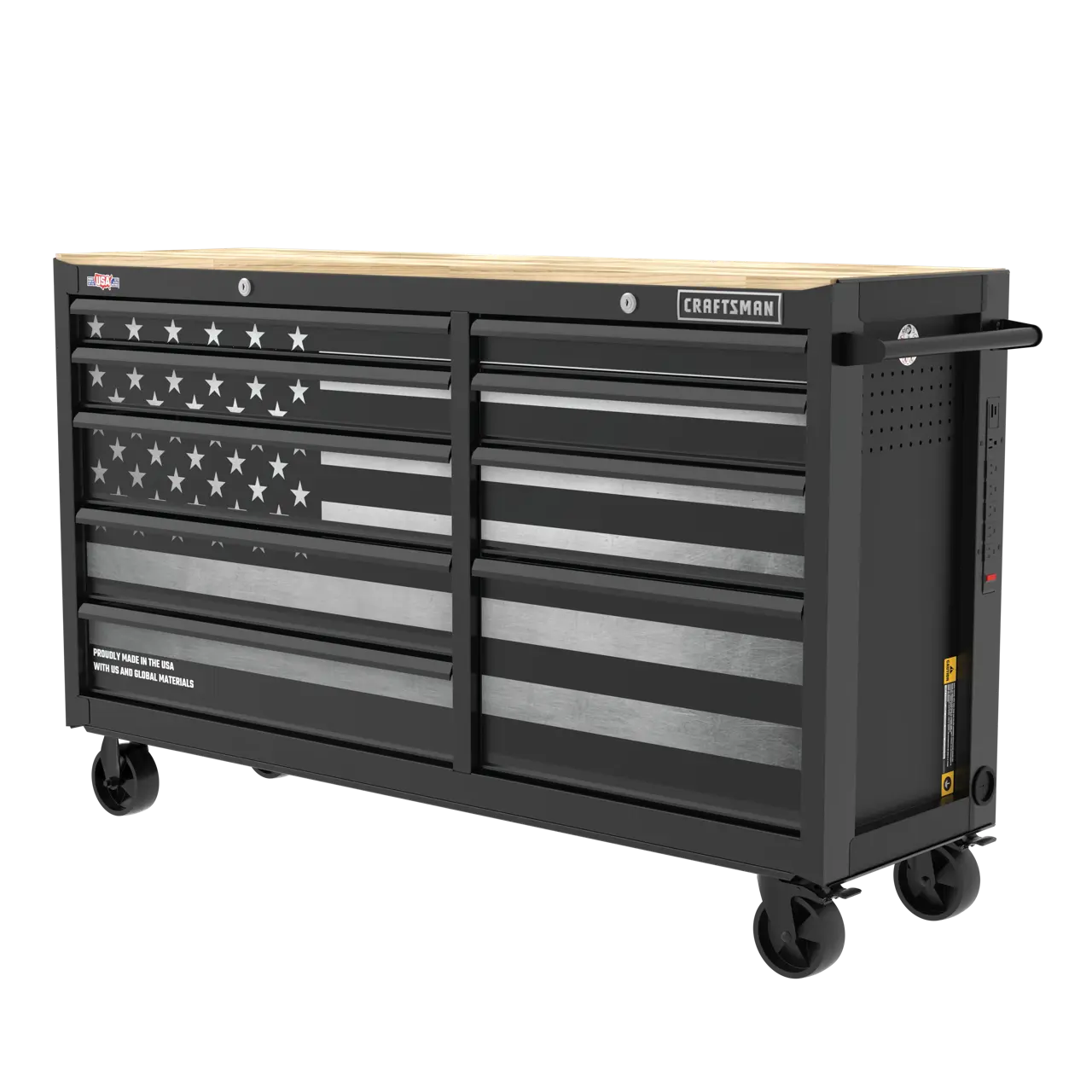 63-in Patriotic Workstation