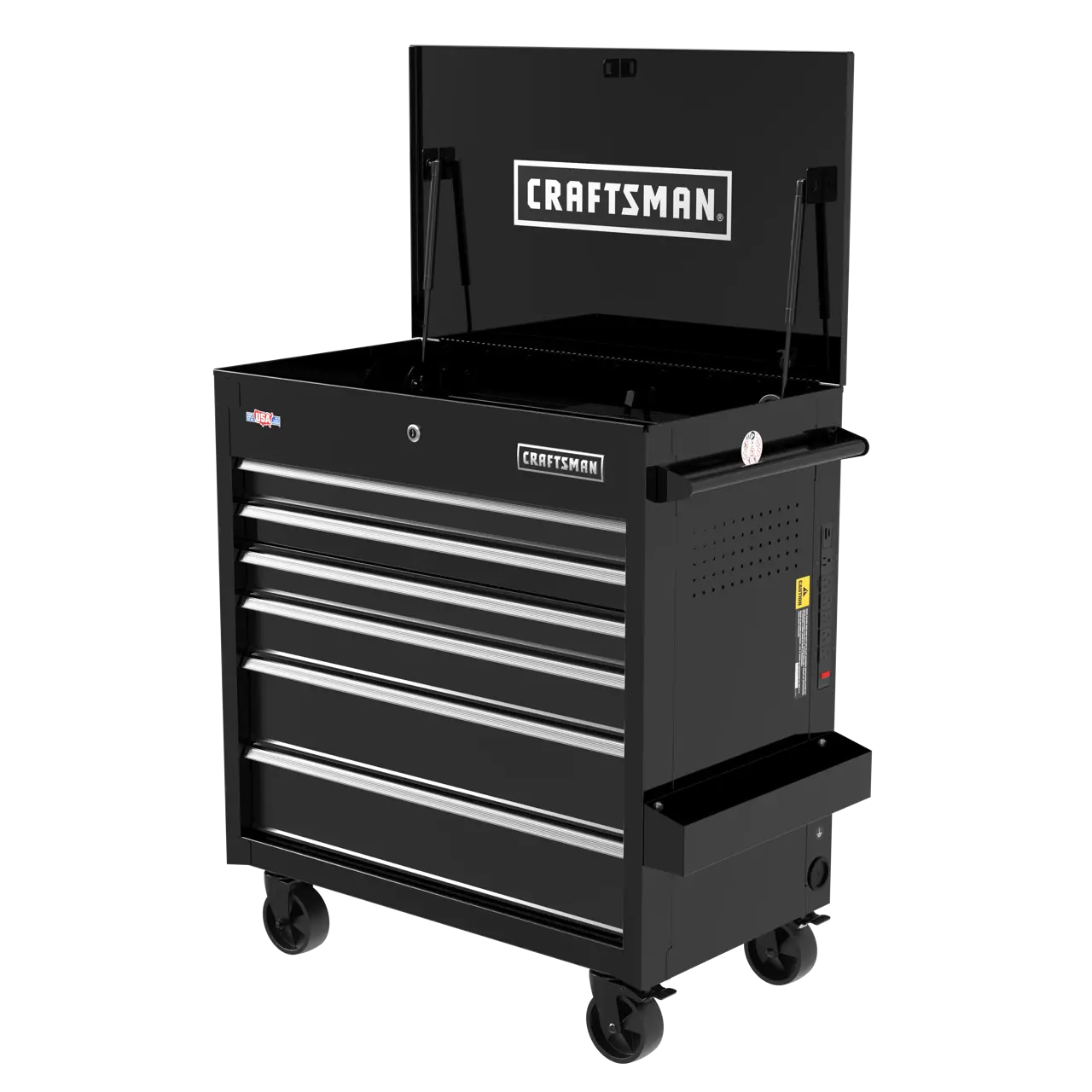 Full Bank Utility Cart (Black)