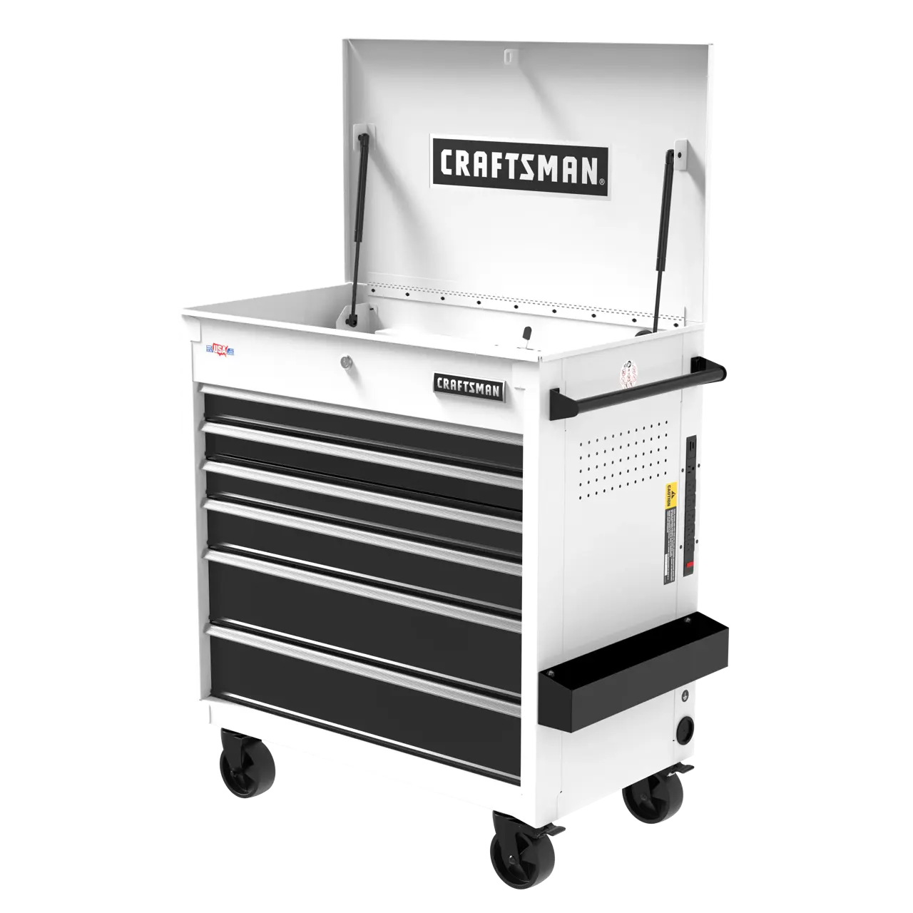 Full Bank Utility Cart (White)