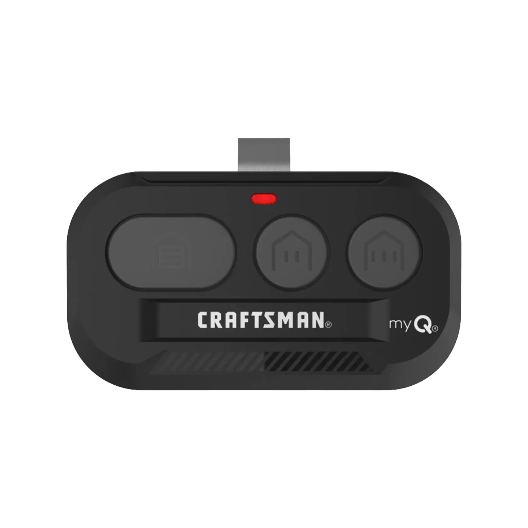 CRAFTSMAN 3 Button Garage door remote, front facing