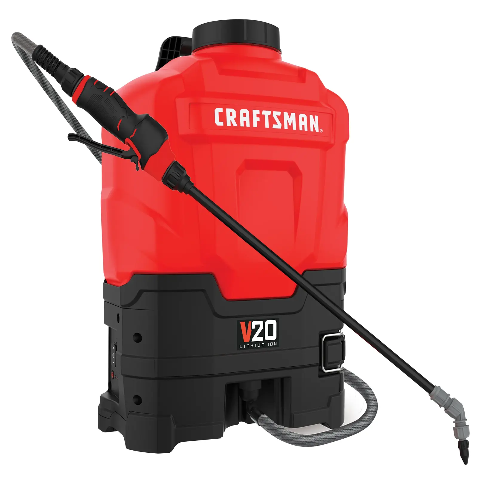 4 Gallon CRAFTSMAN 20V Battery Powered Backpack Sprayer.
