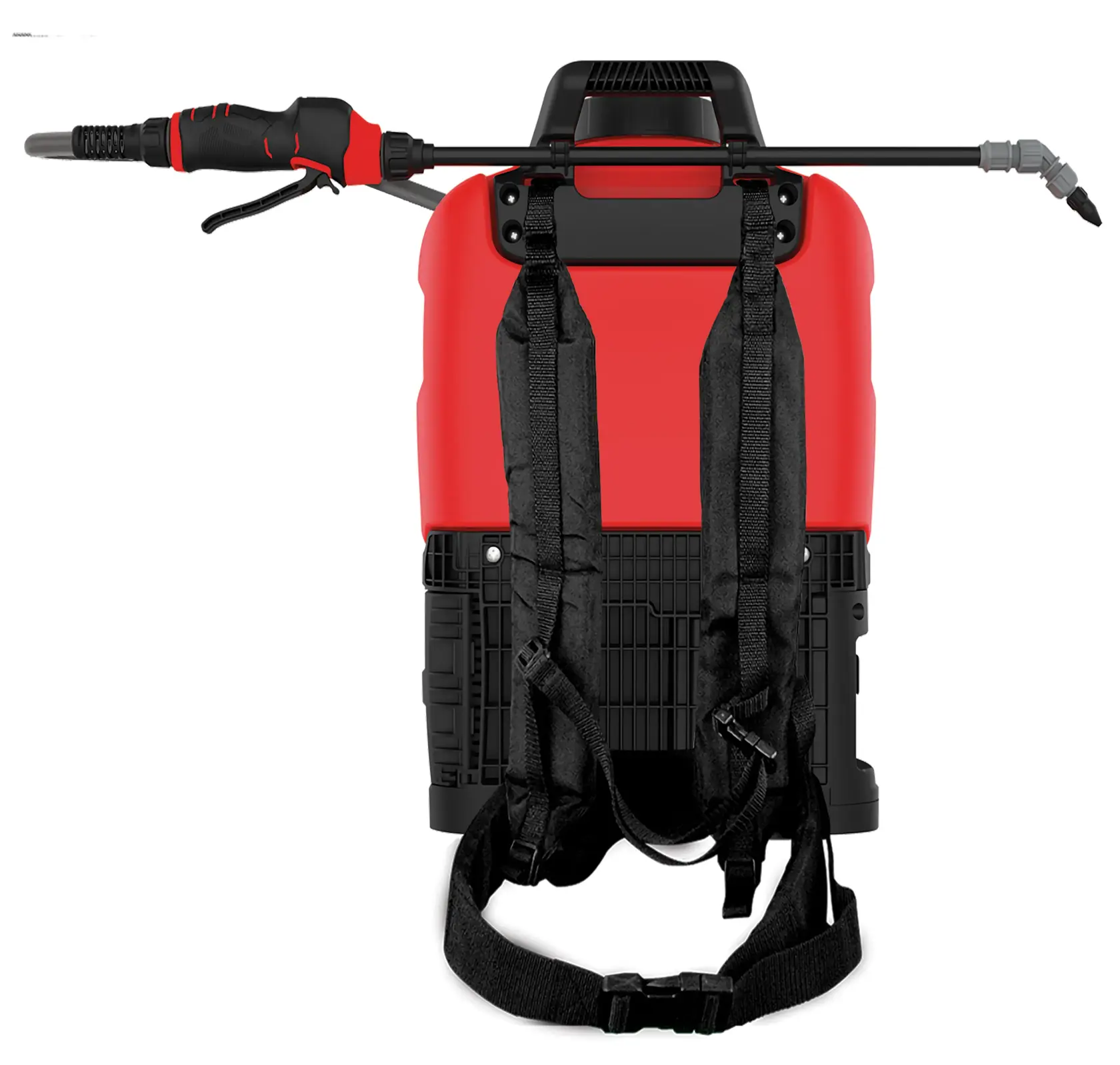 4 Gallon CRAFTSMAN 20V Battery Powered Backpack Sprayer Padded shoulder harness with waistbelt for all day comfort.