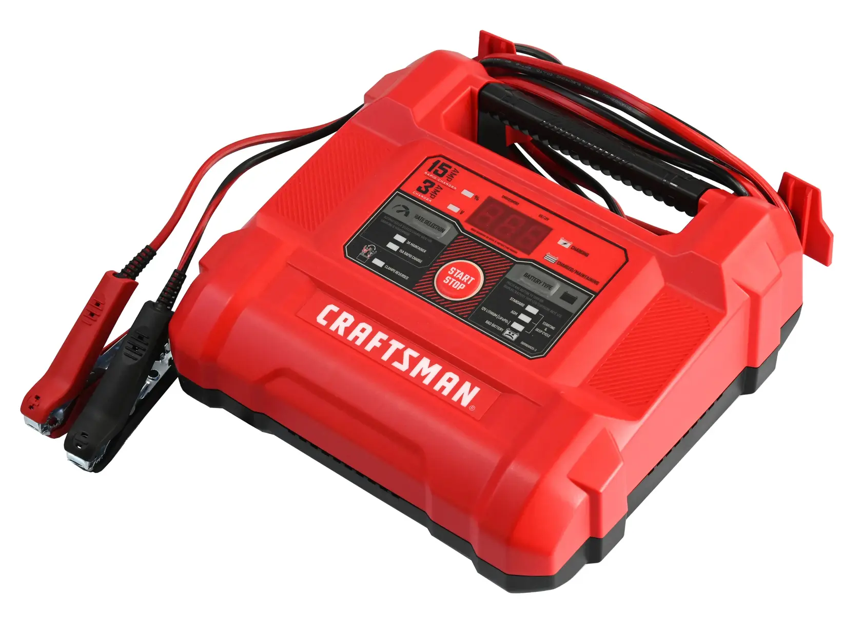 15A 6V/12V Fully Automatic Battery Charger and Maintainer main view